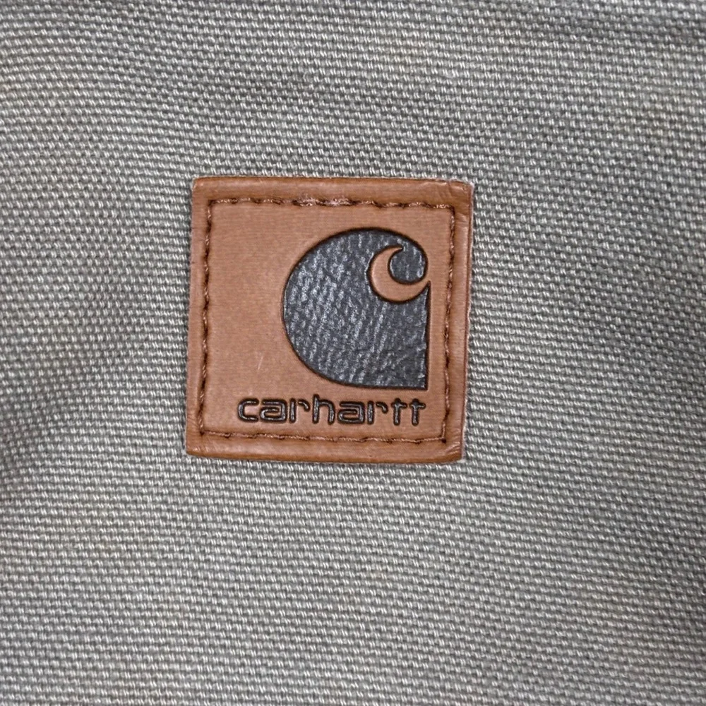 VTG Y2K Carhartt Carpenter Shorts Men 40 Tan Desert Duck Canvas B25 DES Workwear
